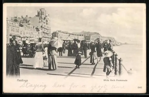 AK Hastings, White Rock Promenade