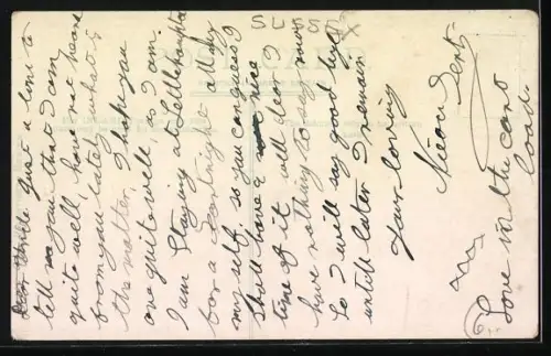 AK Rustington Village near Littlehampton, Street scene with horses