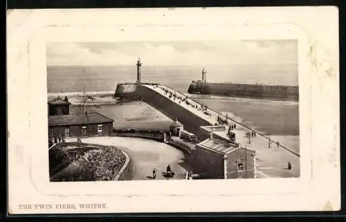 AK Whitby, The Twin Piers