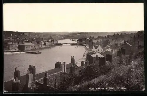 AK Whitby, New Bridge & Town