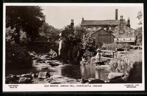 AK Hardcastle Craggs, Old Bridge, Gibson Mill