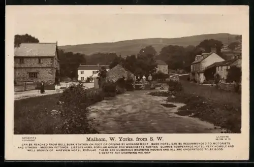 AK Malham, W. Yorks from S. W.