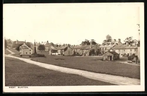 AK West Burton, Panorama & Black Bull-Inn