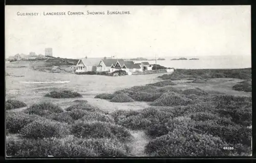 AK Guernsey, Lancresse Common, showing Bungalows