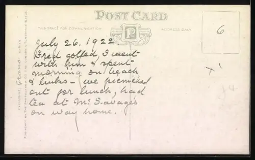 AK Guernsey, Lancresse Common, showing Bungalows