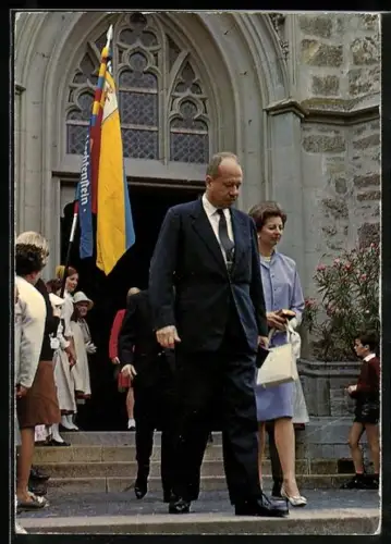 AK Fürst Franz Josef von Liechtenstein und Gemahlin Fürstin Gina