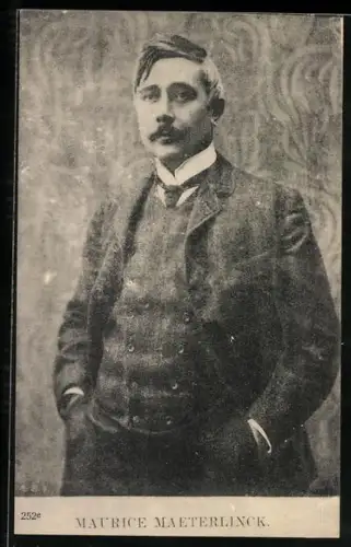 AK Schriftsteller Maurice Maeterlinck