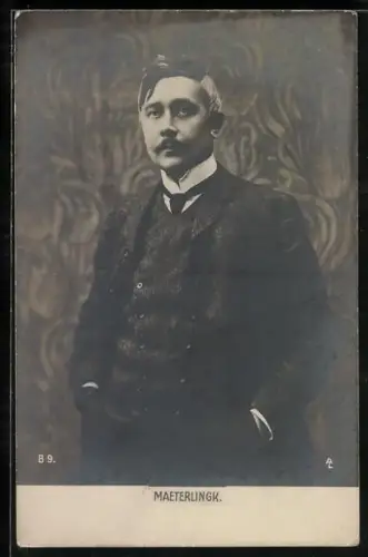 AK Portrait Maurice Maeterlingk