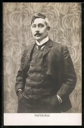 AK Maeterlingk, Belgischer Schriftsteller