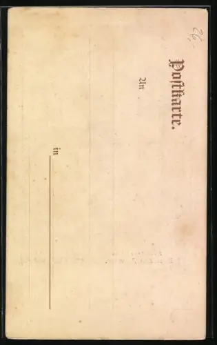 AK Portrait Marschendichter Hermann Allmers, Jugendstil