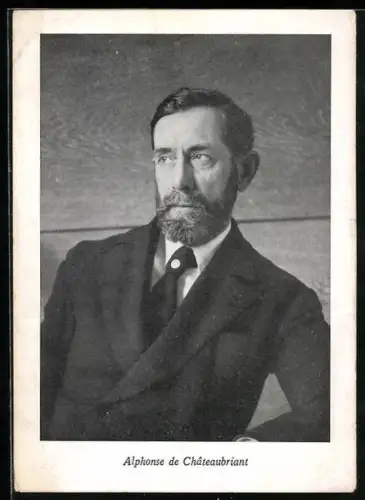 AK Portrait Schriftsteller Alphonse de Châteaubriand