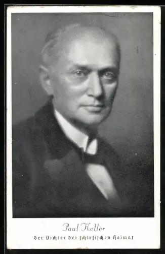 AK Dichter Paul Keller