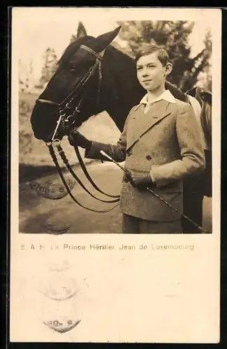 AK Sa. A. R. Le Prince Héritier Jean de Luxembourg