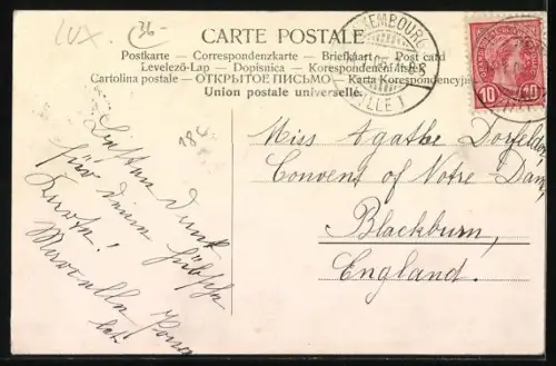 AK Prinzessin Hilda, Maria Adelheid, Cahrlotte von Luxemburg