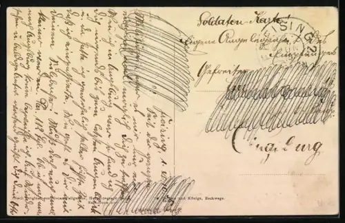 AK Erzherzog Franz Salvator von Österreich und Prinz Ludwig von Bayern beim Kaisermanöver