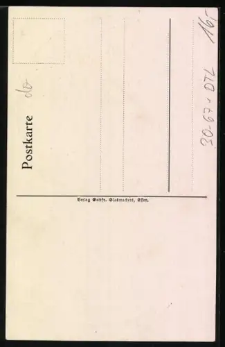 AK Rodach, Kriegswahrzeichen 1914 /16 vom Lyzeum & Oberlyzeum, Nagelung