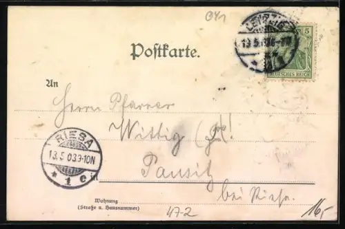 AK Studentenwappen der Burschenschaft Arion