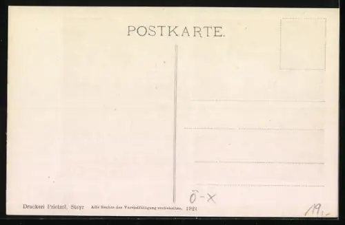 AK Trattenbach /Oberösterreich, Walzen-Kunstmühle von Johann Wallner