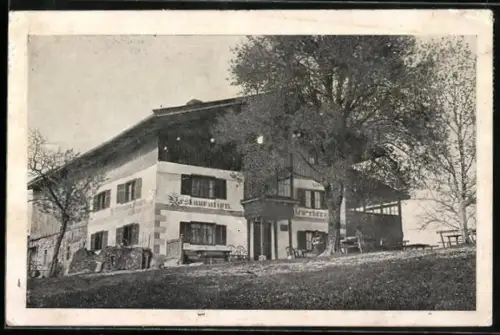 AK Kitzbühel, Restaurant Steuerberg mit Garten