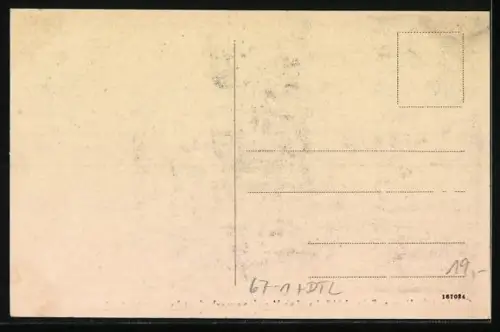 AK Trier, Eifelausstellung 1913 in der Kunstgewerbeschule, Blick in die Aula