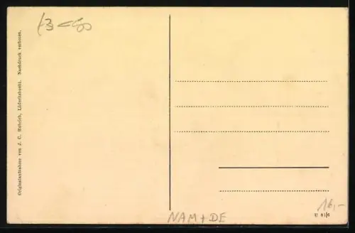 AK Windhuk /Deutsch-Südwest-Afrika, Lüderitz-Strasse