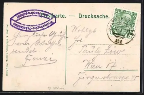 AK Lichtenegger Schutzhütte /Mönichkirchen, Berghütte mit Alm