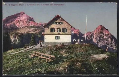 AK Adolf-Zöppritz-Haus am Kreuzeck