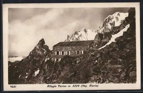 AK Rifugio Torino /Colle del Gigante, Panorama