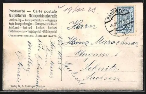 AK Ulmerhütte /Vorarlberg, Berghütte mit Schindler-Sp.