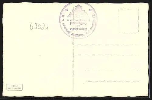 AK Bayern-Hütte am Latschenkopf, Ansicht im Winter