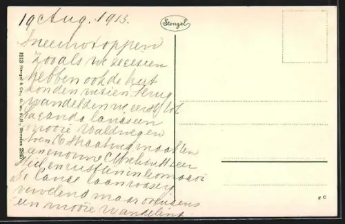 AK Schaubachhütte, Ansicht mit Ortler