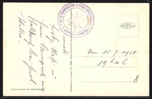 AK Madlenerhaus, Hütte mit Bergpanorama