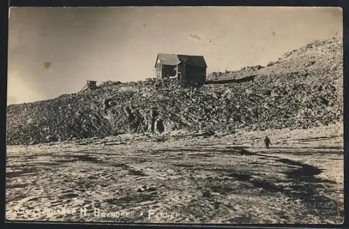 AK Strassburger Hütte /Brandner Ferner, Berghütte mit Umgebung