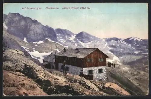 AK Simonyhütte, Berghütte auf dem Dachstein