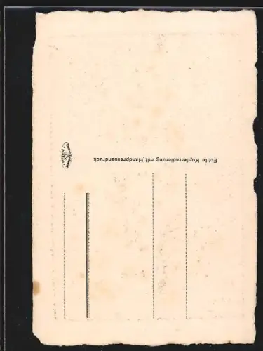 Künstler-AK Herford, Wittekind-Denkmal