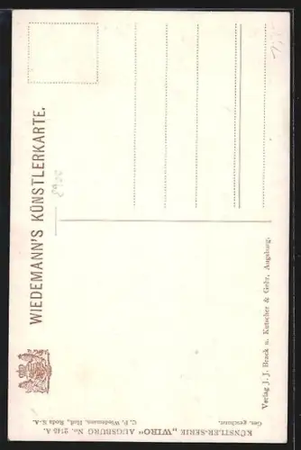 AK Augsburg, Rathaus und Perlachturm