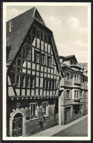 AK Bacharach a. Rh., Haus Sickingen, Inh. Johannes Lieberz