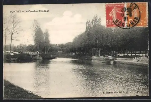 AK Pontivy, Le Canal au Rondage