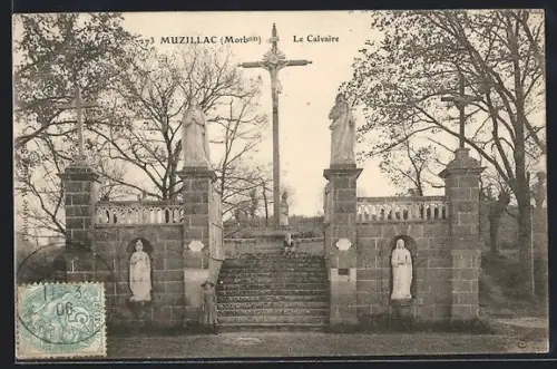 AK Muzillac /Morbihan, Le Calvaire