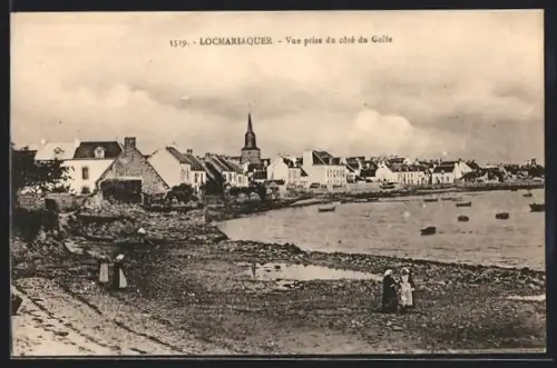 AK Locmariaquer, Vue prise du côté du Golfe