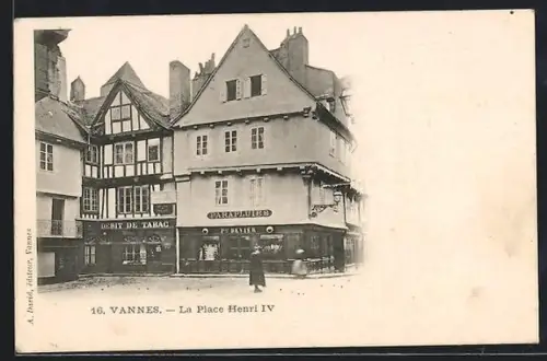 AK Vannes, La Place Henri IV