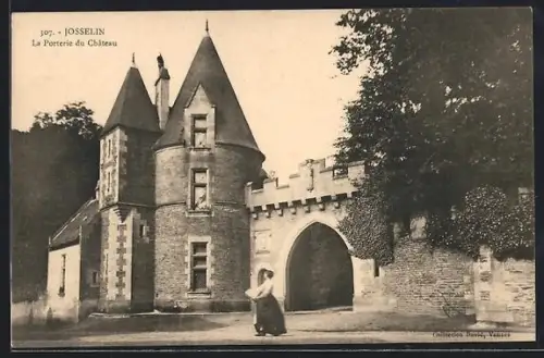 AK Josselin, La Porterie du Château