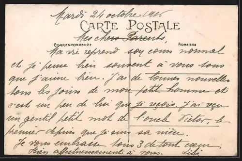 AK Erdeven, L`Église et la Place