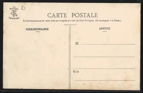 AK Guémené-sur-Scorff, Vieilles maisons sur la place