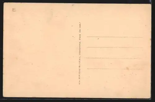 AK Les Forges /Morbihan, Rue Nationale et Rue de Jauzé