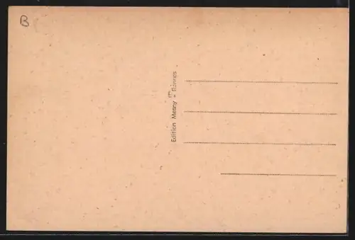 AK Port-Navalo, Vue générale du Golfe du Morbihan avec un bateau sur l`eau