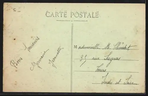 AK Ste-Anne-la-Palue, Vue générale de la Plage prise de la Dune