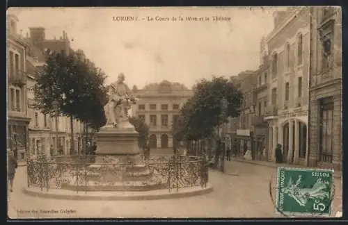AK Lorient, Le Cours de la Bôve et le Théâtre