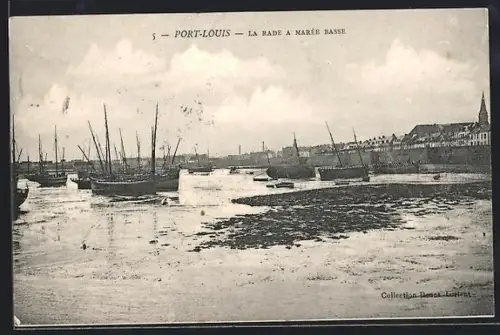 AK Port-Louis, La rade à marée basse