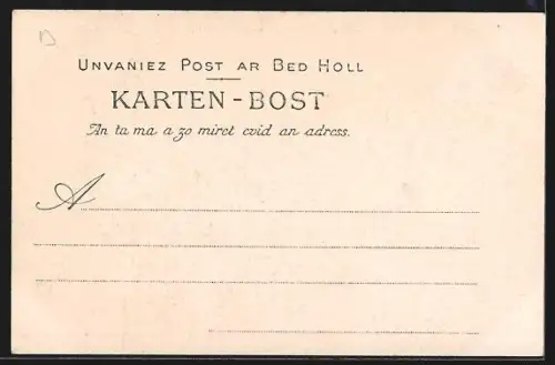 AK Port-Louis, Vue de la Cale avec voiliers et quais animés